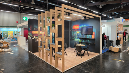 Messestand – fertige Umsetzung